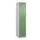 lockerkast,HxBxD 1850x400x500mm,1x4vakken,vak B 400mm,cil.-slot