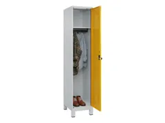 locker,HxBxD 1950x400x500mm,1vak,vak B 400mm,draaigrendel,voeten