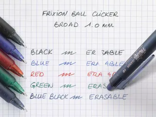 Rollerpen Pilot Frixion Ball Clicker 1.0mm Brede punt Rood - 2