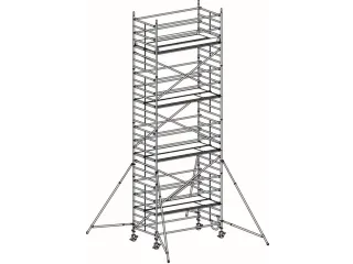 rolsteiger,reik H 9,4m,steiger H 8,64m,4platform(s),m. luik - 1