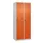 locker voor scheiding van kleding,HxBxD 1850x800x500mm,2vak