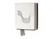 Toiletpapier dispenser Celtex Mini Jumbo wit