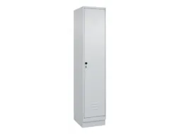 locker,HxBxD 1950x400x500mm,1vak,vak B 400mm,draaigrendel,sokkel