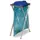 Rvs Afvalverzamelaar 120 Liter Zak 900x400x450mm Handbediening Blauw