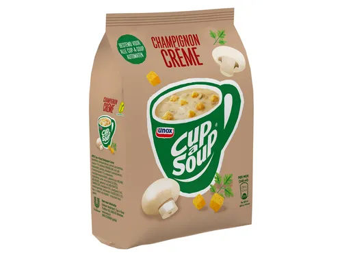 Cup-A-Soup Tbv Automaat Champignon Creme Zak Met 40 Porties