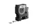 Labeltape Dymo 16956 D1 S718070 19mmx5.5m poly zwart op wit
