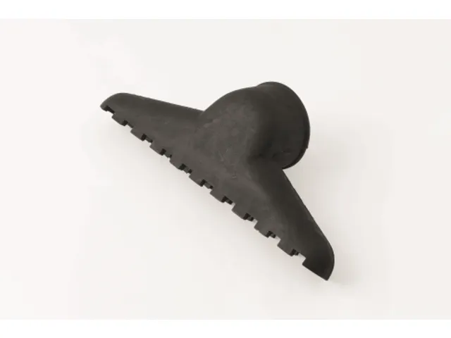 Mondstuk rubber 50 mm zwart