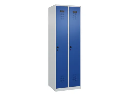 locker voor scheiding van kleding,HxBxD 1850x600x500mm,2vak