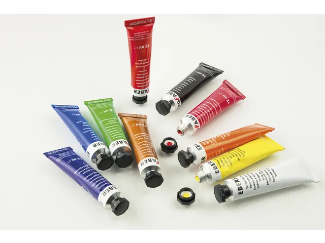 Gouache Eberhard Faber 6 couleurs tube 18ml