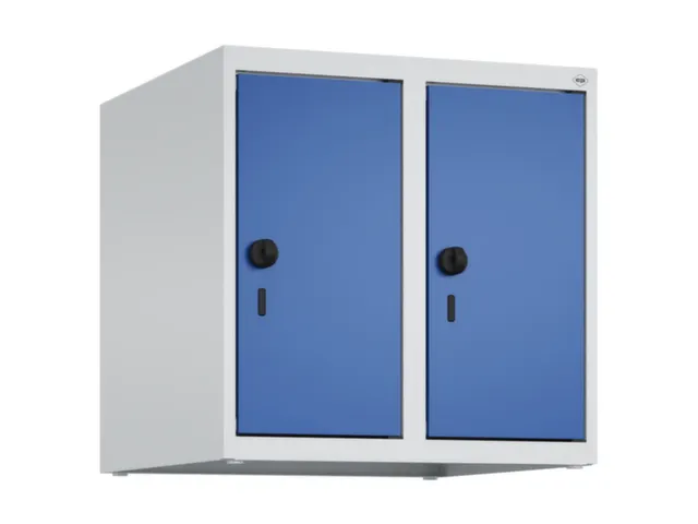opzetkast,v. locker,2vak.,vak B 250mm,HxBxD 500x500x500mm,vleugeldeur