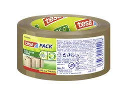 Verpakkingstape Tesapack 58299 ECO & Ultra STRONG Bruin 50mmx66m