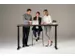 Table de conférence à hauteur réglable élec.,HxlxP 650-1310x1600x8