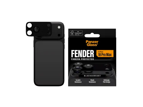 PanzerGlass Fender Camera Lens Protector Blackcurrant iPhone 18 Pro