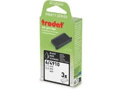 Trodat Vervangkussen voor stempel 6/4910 3 stuks Zwart