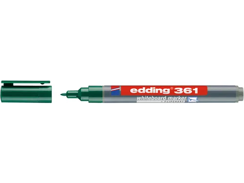 Whiteboardmarker edding 361 rond 1mm groen