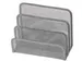 Briefhouder 3 Delig Metaal Zilver 170x83x135mm