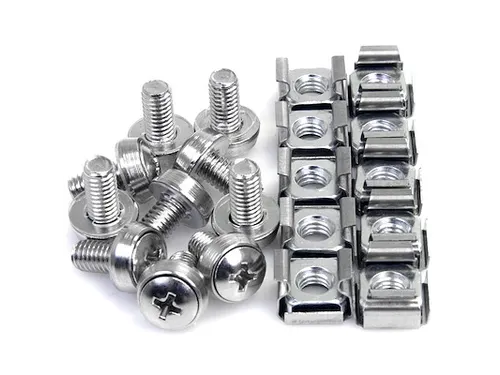 50 Stuks M6 schroeven en kooimoeren voor montage in serverracks