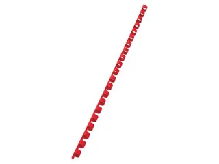 Bindrug GBC 8mm 21-rings A4 rood 100stuks - 7