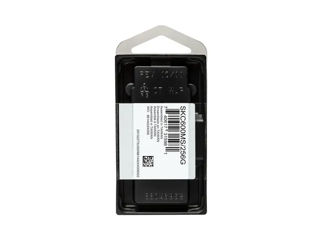 SSD KC600 SATA3 mSATA de 256 Go