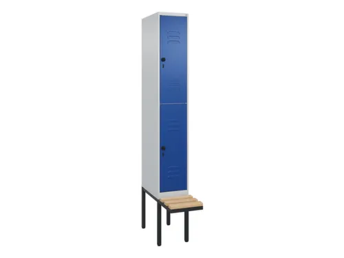 Dubbeldekse dekenkist,HxBxD 2120x300x815mm,1x2vak.,vak B 300mm