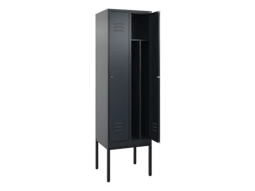 locker voor scheiding van kleding,HxBxD 2120x600x500mm,2vak
