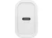 Standaard EU AC-adapter 20W 1 USB Type-C wit