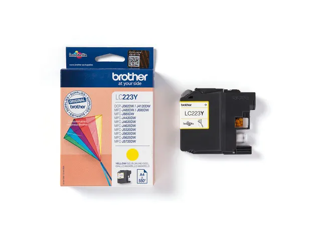 Inktcartridge Brother LC-223Y geel