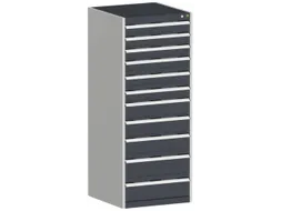 ladekast,HxBxD 1600x650x650mm,11lade(n),lade voor normale belastingen