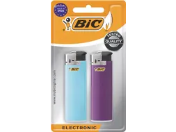 Maxi Elektronische Aanstekers Assorti Blister 2 Stuks