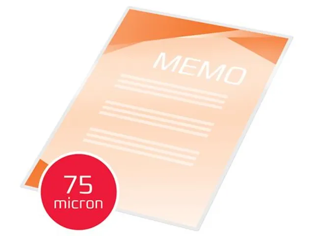 Lamineerhoes Gbc A5 75 micron Glanzend