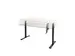 Bureau Assis-Debout Dextro Slinger Pied-T 140x80 Honey Castello Blanc