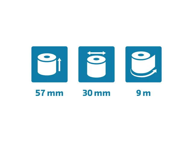 Telrol Exacompta 57mmx9mx12mm SafeContact thermisch