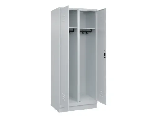 locker voor scheiding van kleding,HxBxD 1950x800x500mm,2vak