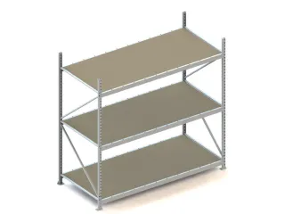 Breedvakstelling Basisveld Hxbxd 2200x2307x1050mm 3 Houten Legborden - 1