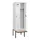 locker met bank,voor scheiding van kleding,HxBxD 2120x600x815mm,2vak
