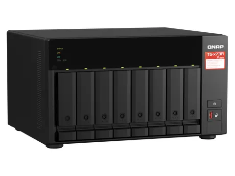 8 x 3.5 inch, AMD Ryzen Embedded V1500B 2.2GHz, 8 GB SO-DIMM DDR4 (1 x