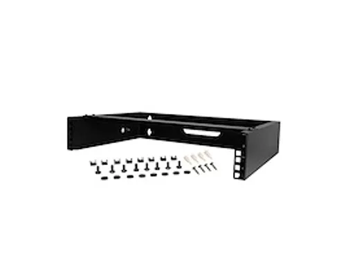 2U server rack voor wandmontage 14 inch diep 19 inch patch panel