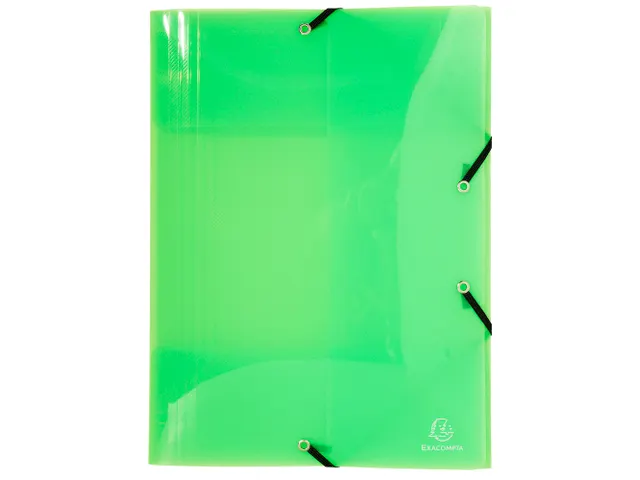 Exacompta A3 Elastomap Crystal Colours Assorti