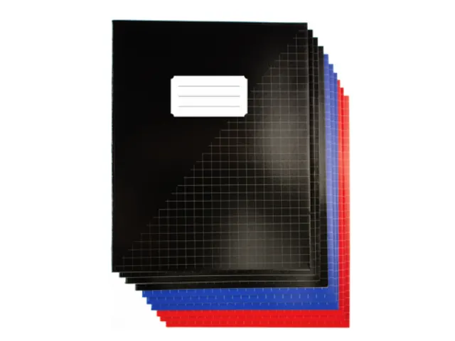 Schrift Kangaro A5 ruit 10mm 80pagina's 60gram 10 stuks assorti