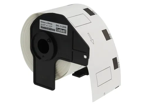 Etiket Dk-11209 62x29mm Klein Adres 800 Stuks