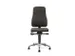 Werkstoel Ergoplus 40 Stof Zwart Esd 450-600mmx460x410-470mm wielen