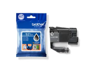 Inktcartridge Brother LC-521BK zwart - 1