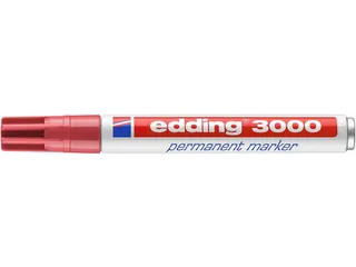 Viltstift edding 3000 rond 1.5-3mm karmijnrood - 3