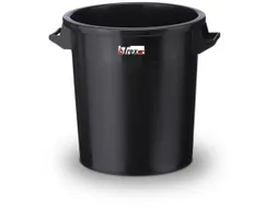 ton,HxØ 470x460mm,50l,HDPE,zwart