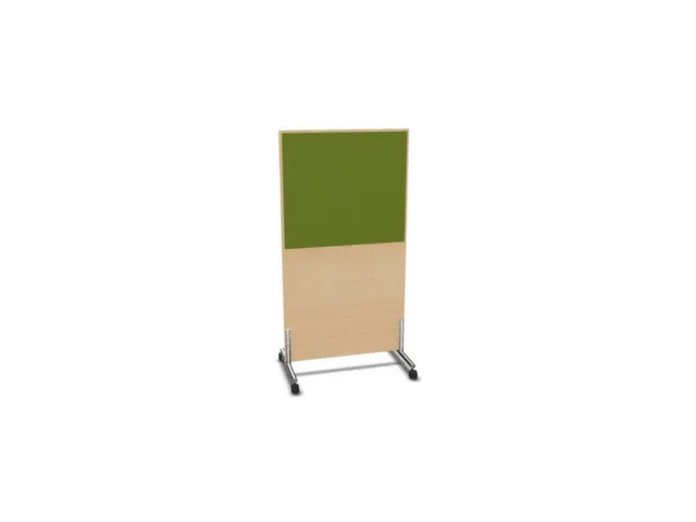 scheidingswand,HxB 1545x800mm,NE-esdoorn,BN7048-groen