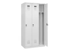 locker voor scheiding van kleding,HxBxD 1850x900x500mm,3vak