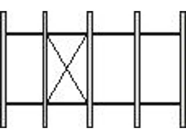 Draagarmstelling 2480x5059x920mm 2x6etages 1100kg/etage Ral5010