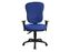 Bureaustoel Topstar Wellpoint 30 SY blauw stof