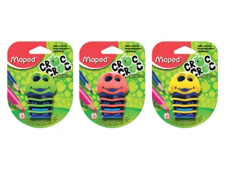 Puntenslijper Maped Croc Croc Bug 2-gaats assorti - 1