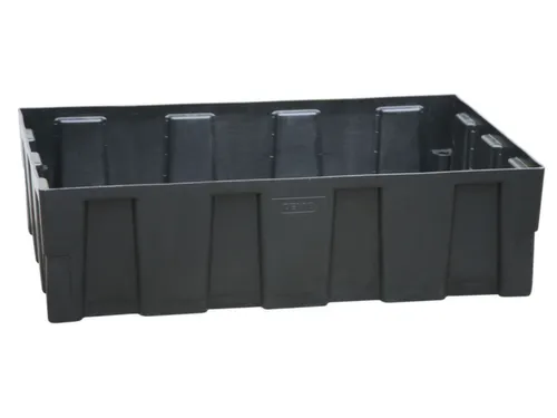 PE-opvangbak,v. 1x200l vat,opvangvol. 250l,HxBxD 330x1205x805mm